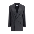 Black Fleece Wool Blazer