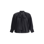 Black Silk Blouse