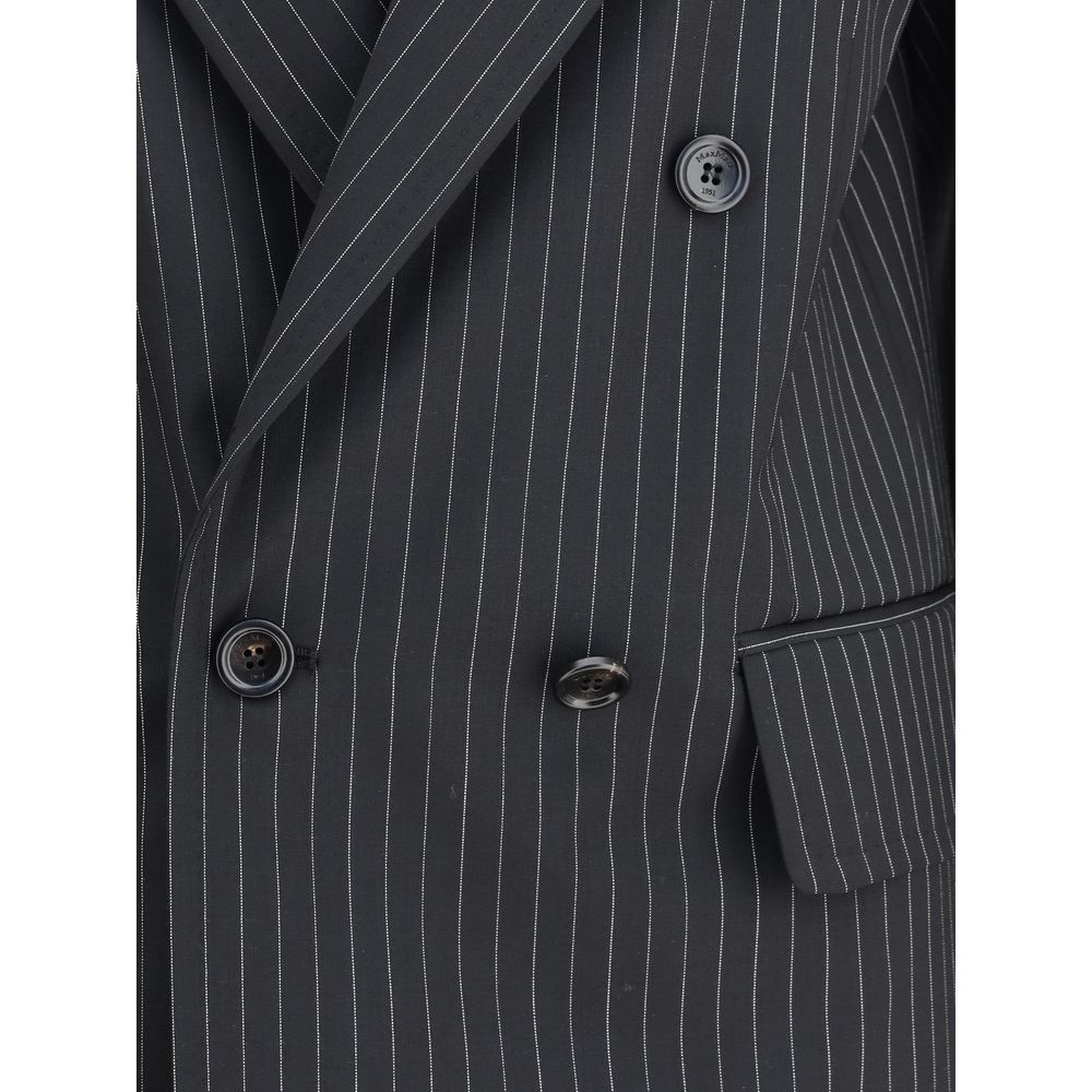 Black Fleece Wool Blazer