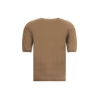 Brown Fleece Wool Top