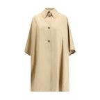 Beige Cotton Coat