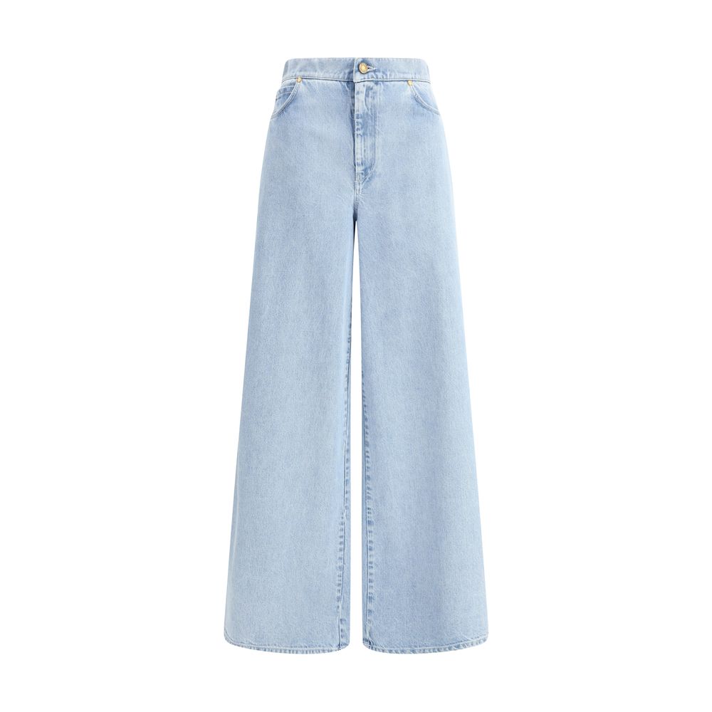 Light Blue Cotton Jeans Denim