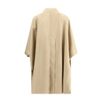 Beige Cotton Coat