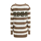 Brown Fleece Wool Cardigan