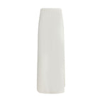 White Viscose Long Skirt