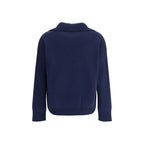 Blue Cotton Sweatshirt