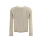 Cream Cotton Sweatshirt