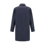 Blue Cotton Coat