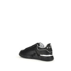 Black Calf Leather Bos Taurus Athletic Sneakers