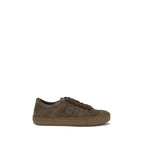 Brown Rubber Low Top Sneakers