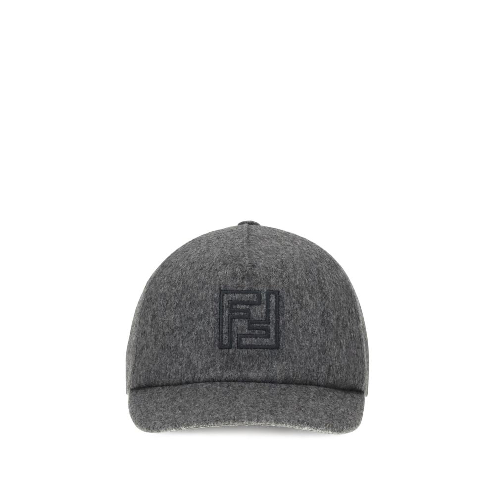 Gray Wool Cap (Baseball Hat)