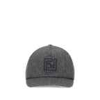 Gray Wool Cap (Baseball Hat)