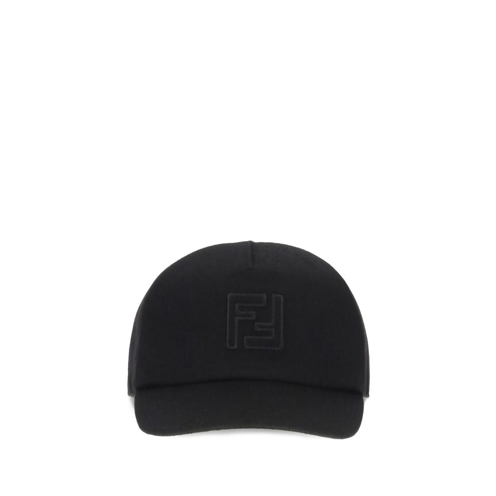 Black Wool Cap (Baseball Hat)