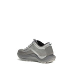 Gray Polyamide Athletic Sneakers
