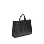 Black Calf Leather Bos Taurus Handbag