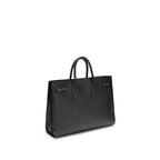 Black Calf Leather Bos Taurus Handbag