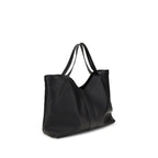 Black Calf Leather Bos Taurus Shoulder Bag