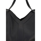 Black Calf Leather Bos Taurus Shoulder Bag