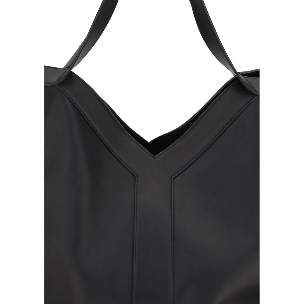 Black Calf Leather Bos Taurus Shoulder Bag