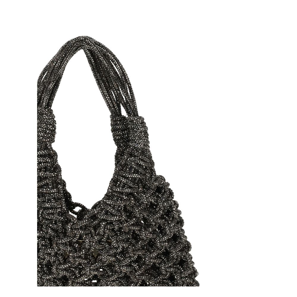 Gray Resin Handbag