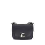 Black Calf Leather Bos Taurus Shoulder Bag
