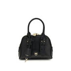 Black Calf Leather Bos Taurus Handbag