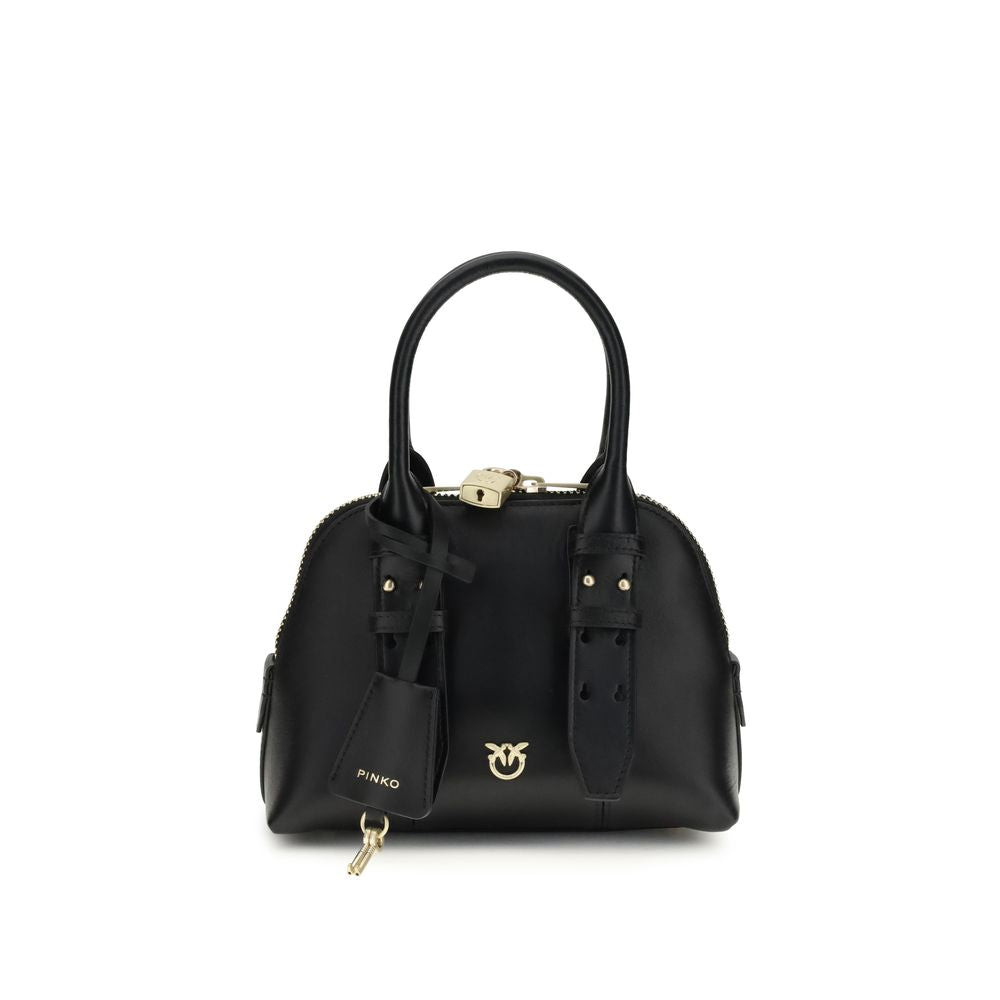 Black Calf Leather Bos Taurus Handbag
