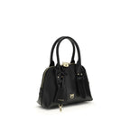Black Calf Leather Bos Taurus Handbag