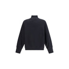 Black Cotton Sweatshirt