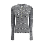 Black Viscose Polo Shirt