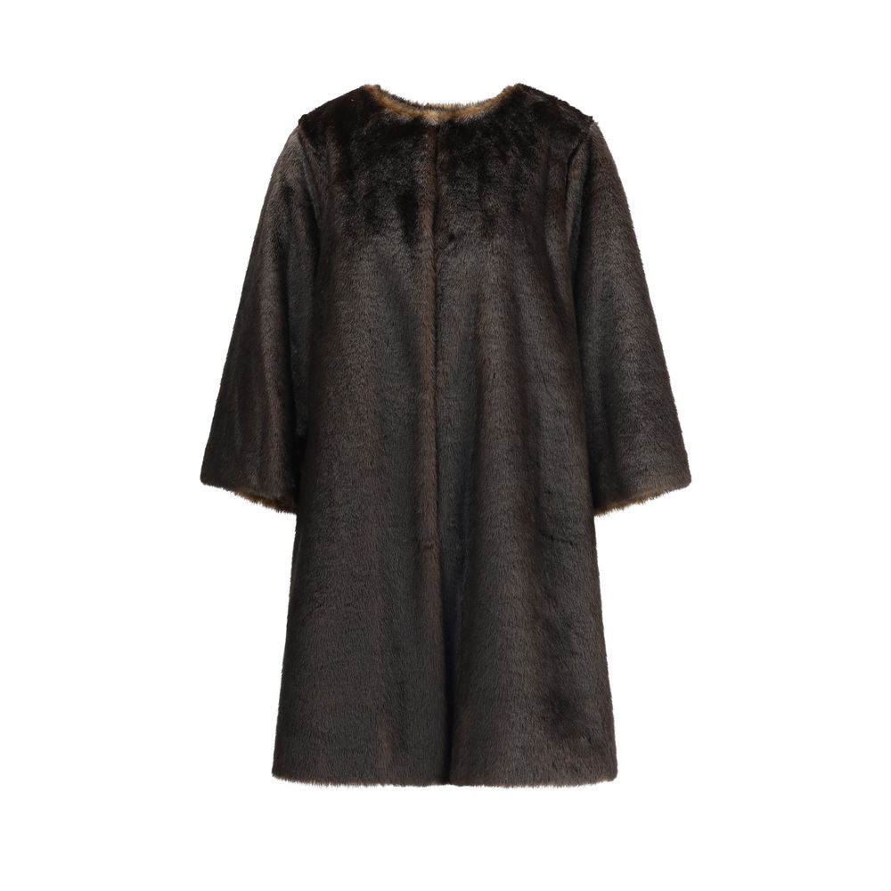 Brown Modacrylic Coat