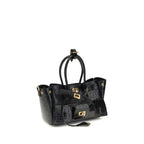 Black Calf Leather Bos Taurus Shoulder Bag