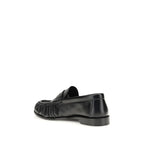 Black Lamb Ovis Aries Aries Slip-On Loafers