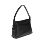 Black Calf Leather Bos Taurus Shoulder Bag