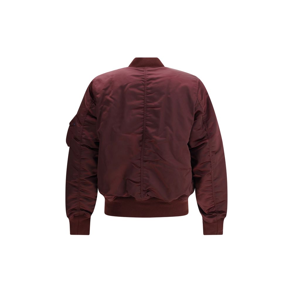 Bordeaux Nylon Bomber