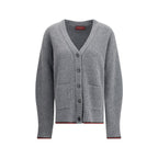 Gray Wool Cardigan