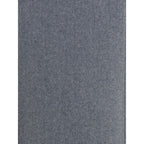 Gray Fleece Wool Long Skirt