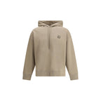 Beige Cotton Sweatshirt