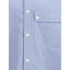 Light Blue Cotton Pattern Shirt