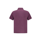 Purple Cotton Polo Shirt