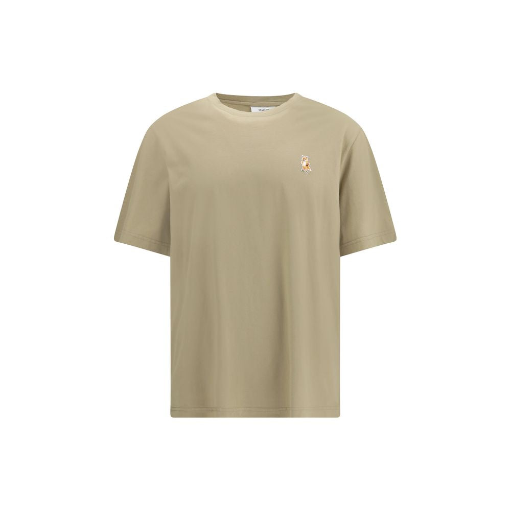 Beige Cotton T-Shirt