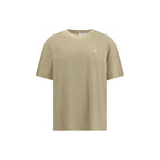 Beige Cotton T-Shirt