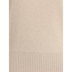 Beige Wool Turtleneck