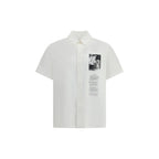 White Cotton Shortsleeve Shirt