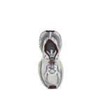 Gray Polyethylene Athletic Sneakers