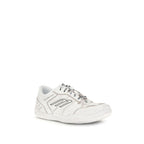 White Calf Leather Bos Taurus Athletic Sneakers