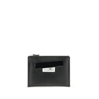 Black Calf Leather Bos Taurus Clutch Bag