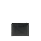 Black Calf Leather Bos Taurus Clutch Bag