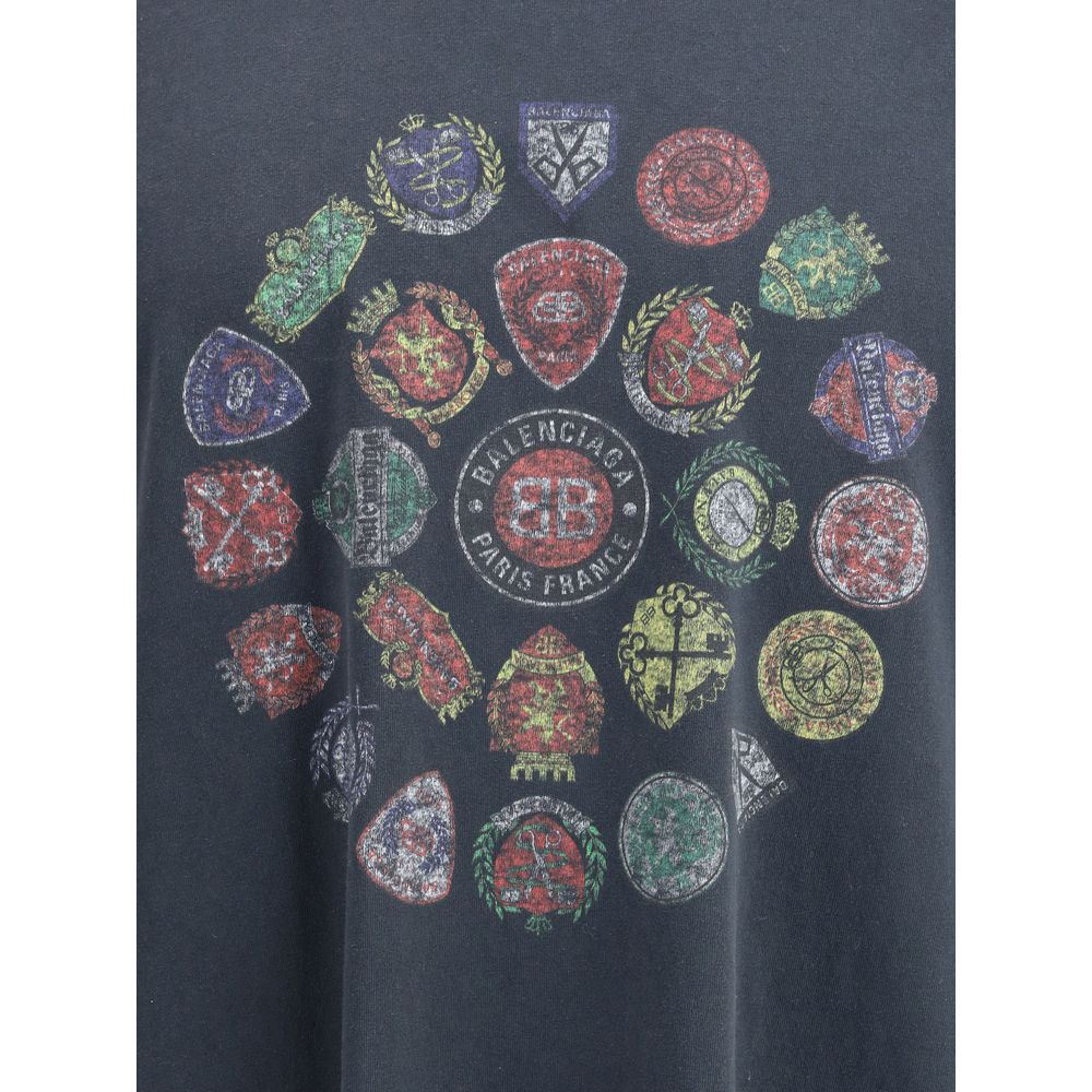 Black Cotton T-Shirt