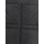 Black Polyamide Full-Length Jacket